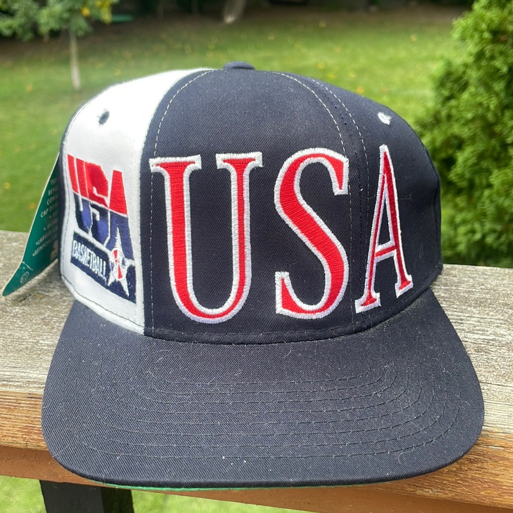 RARE Vintage Starter USA Basketball SnapBack
